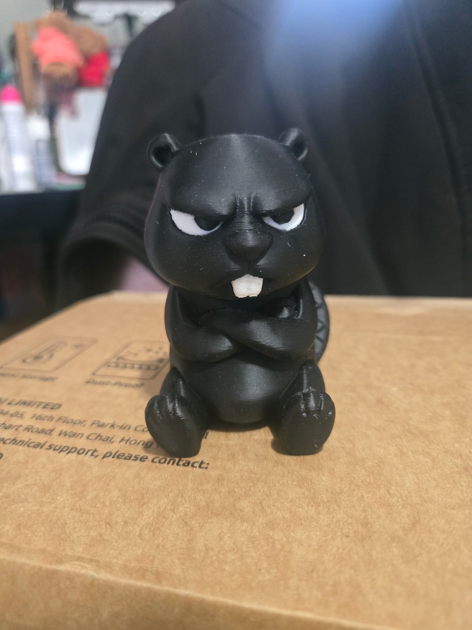 Grumpy beaver
